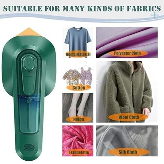 "Portable Handheld Garment Steamer Mini Steam Iron"