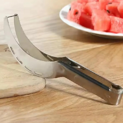 Stainless Steel Watermelon Slicer 3-in-1 Fruit Cutter & Corer
