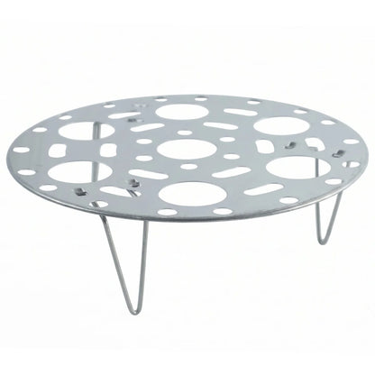 Stainless Steel Folding Trivet Round Egg Steamer Rack