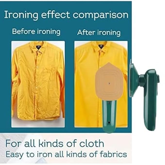 "Portable Handheld Garment Steamer Mini Steam Iron"