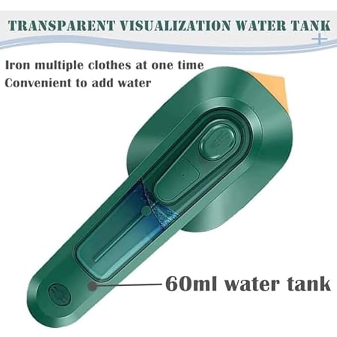 "Portable Handheld Garment Steamer Mini Steam Iron"