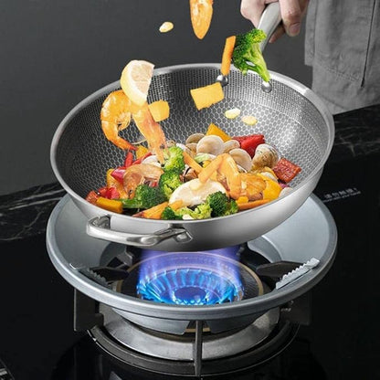 Gas Stove Flame Protector Non-Stick Burner Cover Mat (PACK 2)