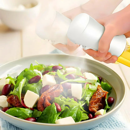 250ml Plastic Oil Spray Bottle for Kitchen Cooking & BBQ