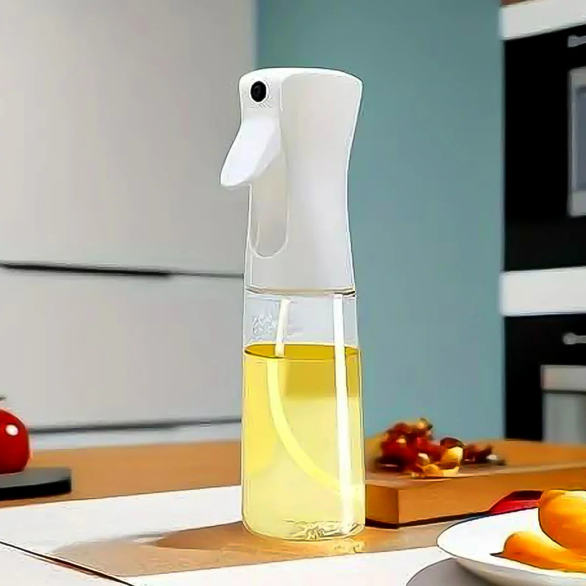250ml Plastic Oil Spray Bottle for Kitchen Cooking & BBQ